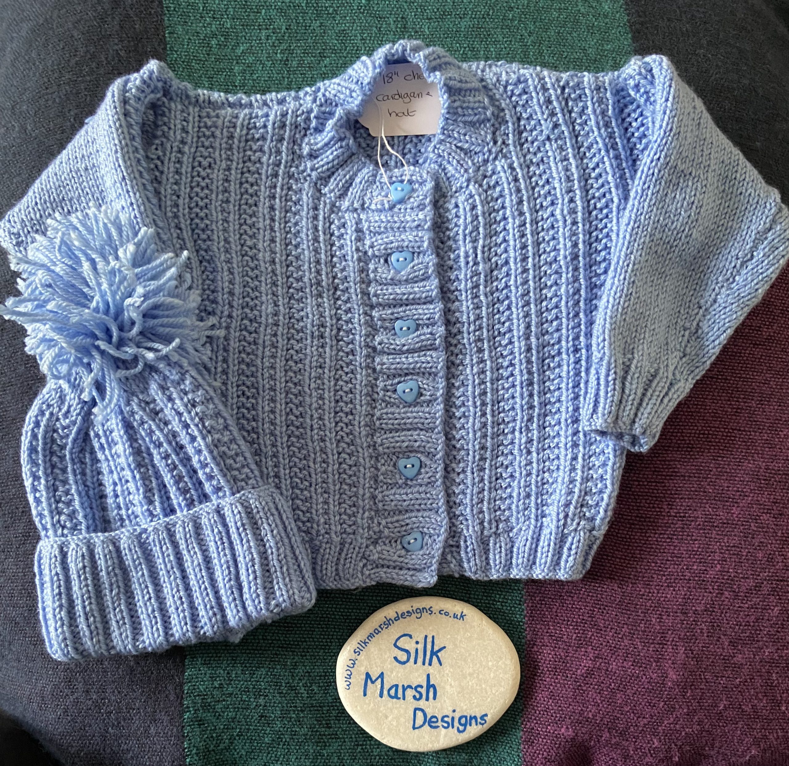 "RHIDIAN” Unisex Cardigan and Hat