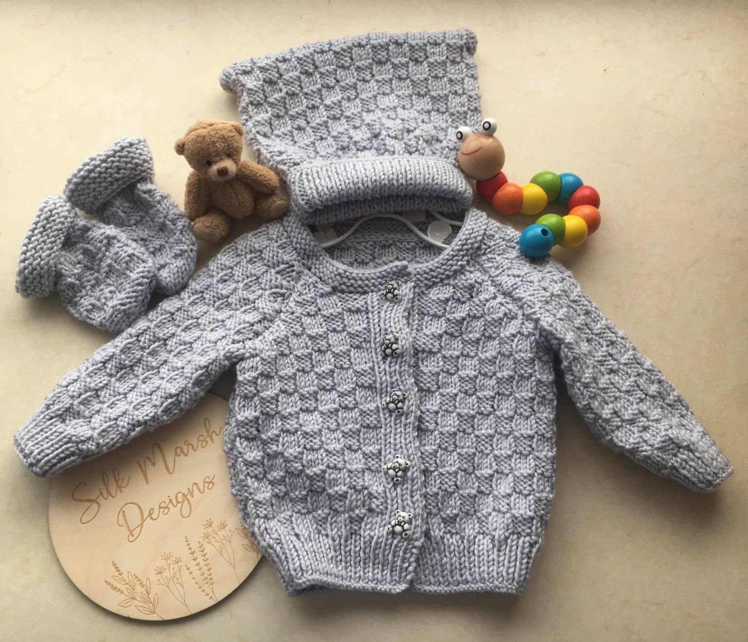 “ARLO” Unisex Round Neck Cardigan