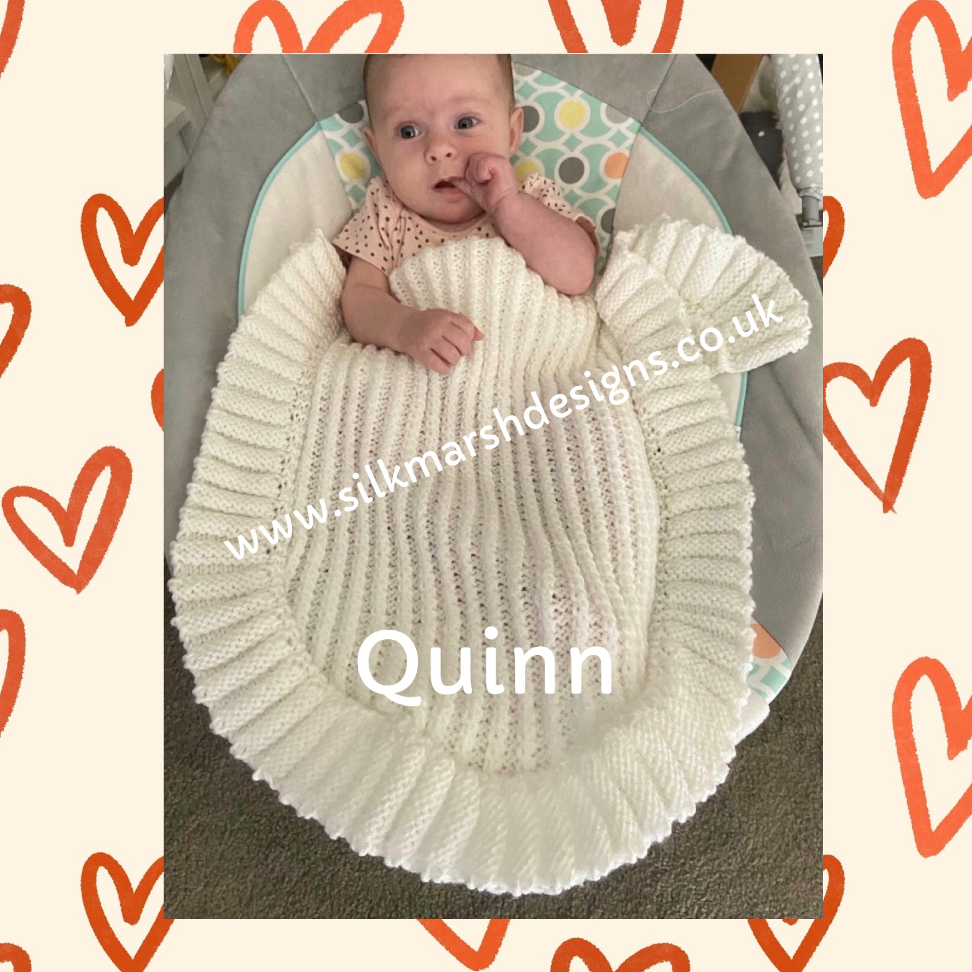 “QUINN” Baby Car Seat | Moses Basket | Chair Blanket