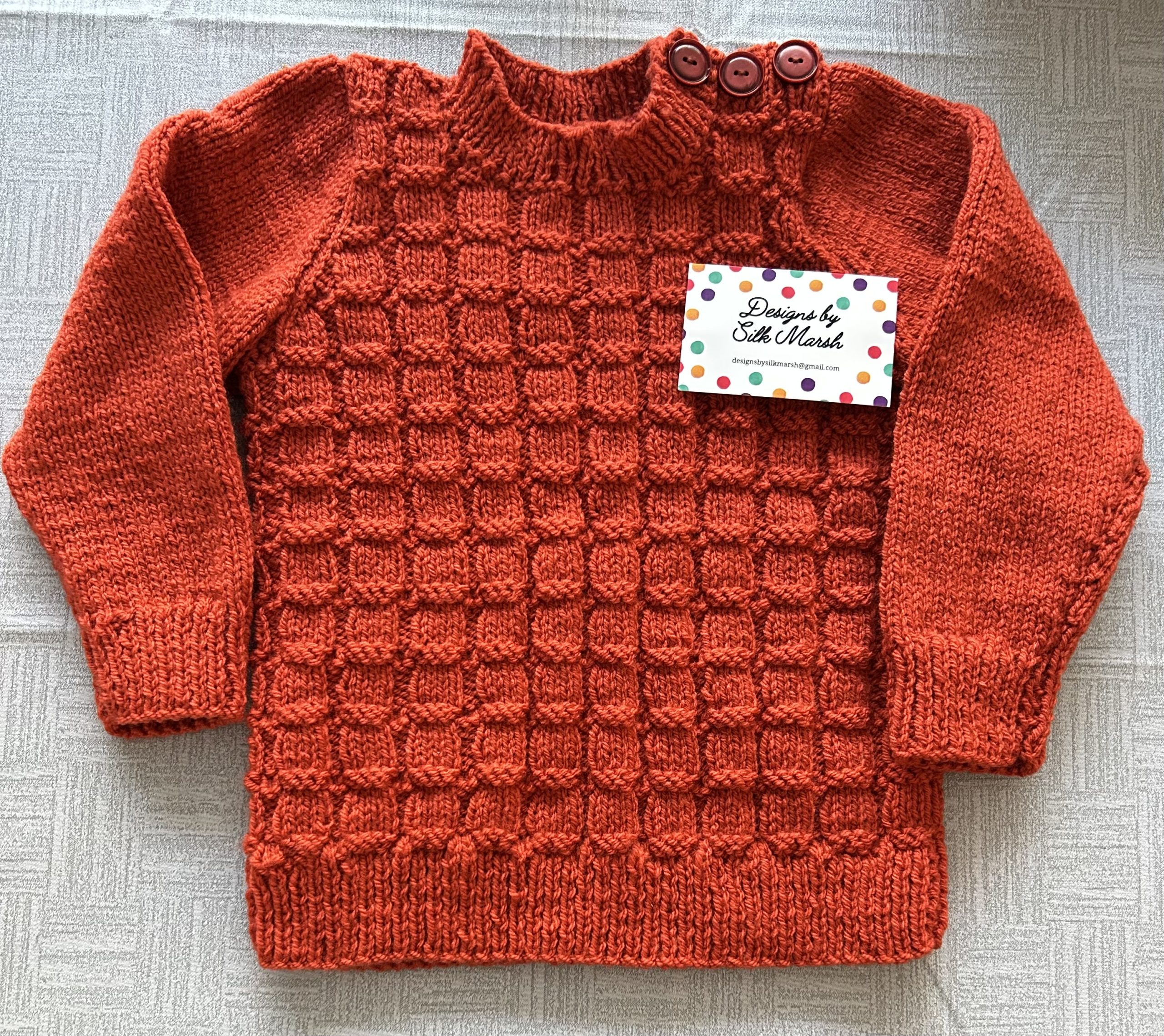 “JACK” Unisex Baby/Child Jumper - NEW 2025