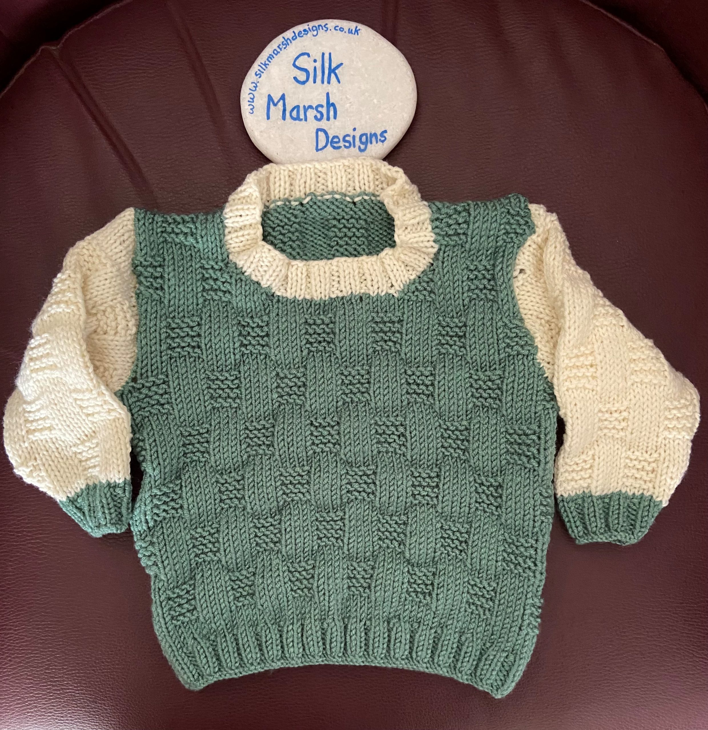 “KADEN” Textured Unisex Baby Jumper - NEW 2025 - Image 4