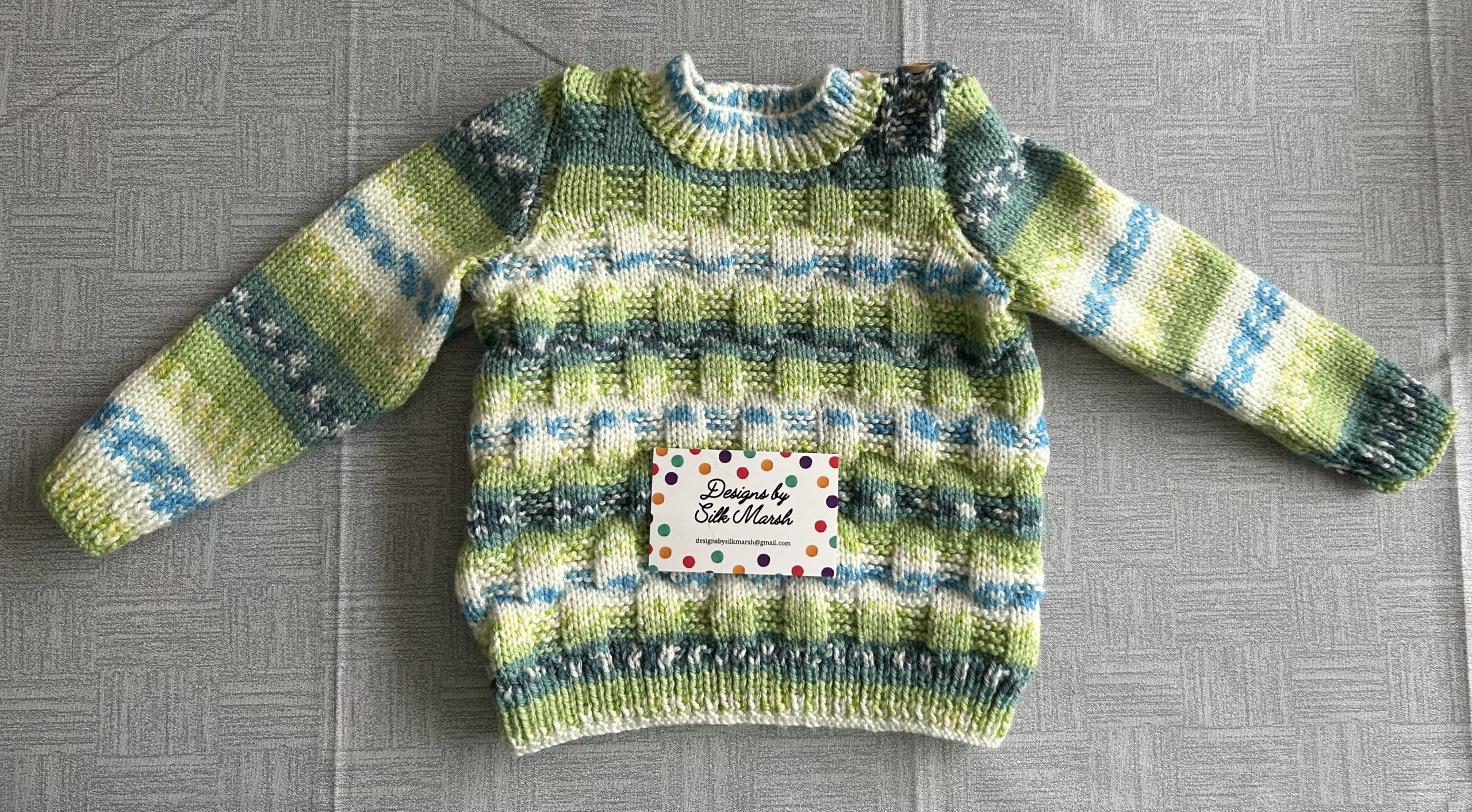“KADEN” Textured Unisex Baby Jumper - NEW 2025