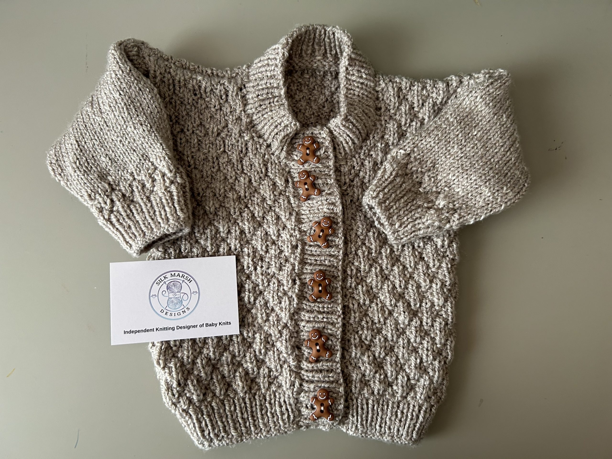 Baby Knit PDF Pattern "Archer”